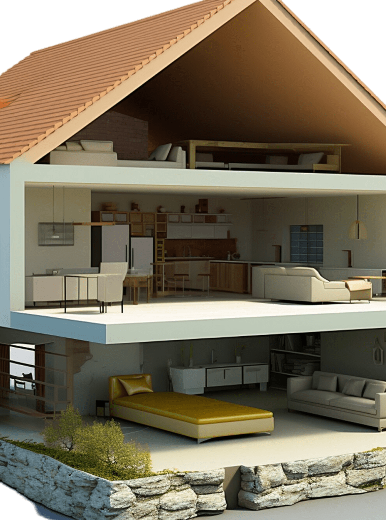 3d-rendering-house-model